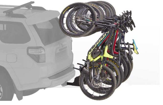 YAKIMA, Hangover– Premium | Vertical Hitch 6 Bike Rack 